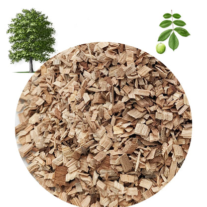 500g Eco-Friendly, Natural BBQ Woodchips For Enhanced Smokey Flavour. Apple, Cherry, Hickory, Oak