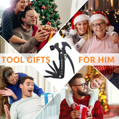 12in1 Multi-Purpose Hammer Tool, Unique Gift For Fathers Day, Christmas Or Birthday
