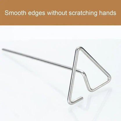 10 PCS Stainless Steel Mini Vertical Skewers