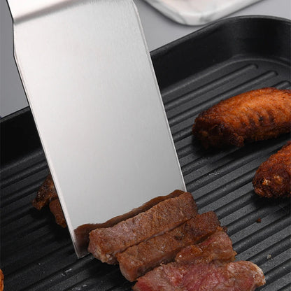 Wooden Handle, Stainless Steel Spatulas