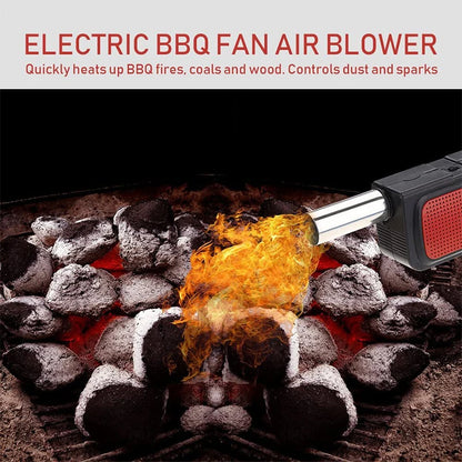 Electric Handheld BBQ Fan, Battery Operated Fire Stoker