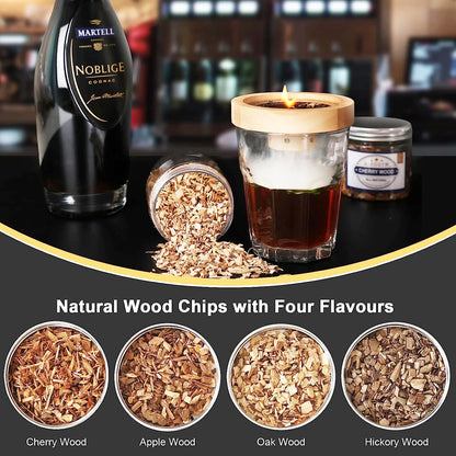 500g Eco-Friendly, Natural BBQ Woodchips For Enhanced Smokey Flavour. Apple, Cherry, Hickory, Oak