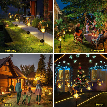 Solar Moon and Fairy Garden Light