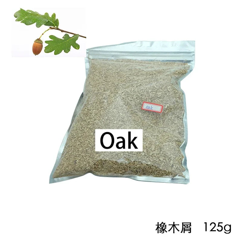 125g Eco-Friendly, Natural BBQ Woodchips For Enhanced Smokey Flavour. Apple, Cherry, Hickory, Oak