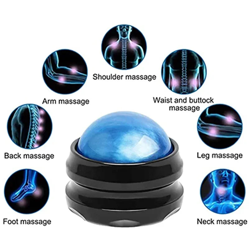 Manual Handheld Massage Roller Ball For whole Body Pain Relief Therapy, Stress Release Muscle Relaxation