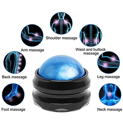 Manual Handheld Massage Roller Ball For whole Body Pain Relief Therapy, Stress Release Muscle Relaxation