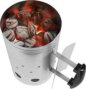 Quick Start Stainless Steel Charcoal Chimney Starter