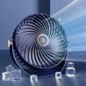 5 Speed Wireless Desk Fan USB Rechargeable Stylish Powerful Ultra Quiet Fan